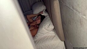 We started masturbating together and ended up fucking hard