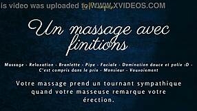 フレンチフェラフィニッシュのエロマッサージ