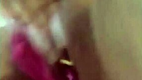 Beautiful Latina woman in her little house with toys