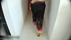 Horny Neighbor Fulfills Fantasy With Creampie And Vaginal Sex