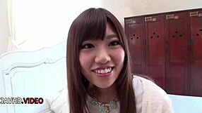 Chisa Hoshino's Shaved Pussy Fingered and Fucked in Hardcore Action