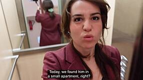 The reporter who sweated and re-sweated in the workout parody