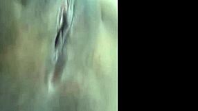 Homemade self-pleasure session with big natural features