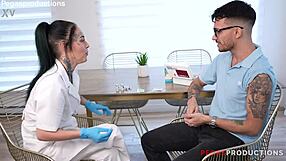 Man, Vanessa Therock as a naughty nurse is just wild in lingerie