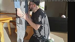 Straight Farmer Guy Convinced To Blowjob And Handjob On Ranch