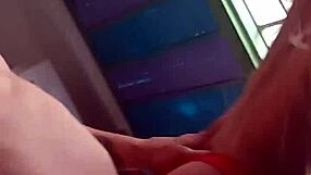 Blonde Amateur Gets Hand in Ass with Sex Toy!