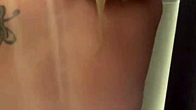 stepbro and stepsis share shower together things get wet and soapy