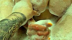 Before Mutual Masturbation In Bathroom, Sexy Wife Sucks Cock Hard