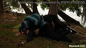 Oriental Babe Maxine X Takes Vigorous BBC