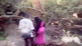 Perfect Boobs Village Girl Relaxed In The Stream