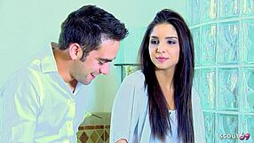 Giselle Leon's First Casting: Quickie Blowjob And Deepthroat