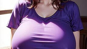 AI-Generated Model Girl With Big Tits In Art 22