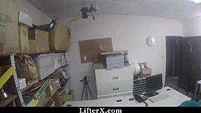 Burglar suspect agrees to blowjob in garage