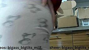 Why does this milf masturbate in pajamas showing camel toe?