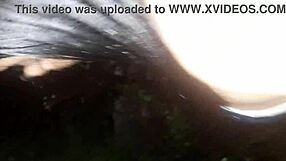 Latina Touches Vagina on Street Then Sucks Penis for Cum