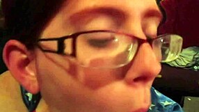 yo, busty wife gives a mature blowjob with big tits