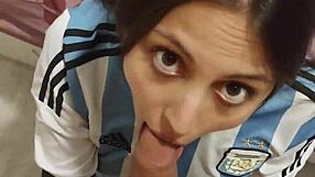 i fucked that big-ass argentina girl and creampied her face