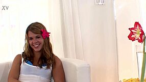 Elizabeth Bentley 19 YO Teen Cutie Sucks Huge Cock POV