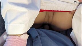 mexican teen in uniform invites home for intense fucking