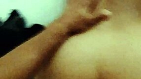 Unfaithful wife bends over for doggystyle while husband texts