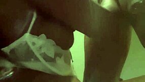 snuck off to give sloppy blowjob with cum facial