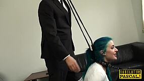 British Sub Gets Analized in Interracial Threeway