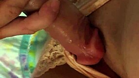 Stranger Rubs Cock on My Panties in City Bus and Cums