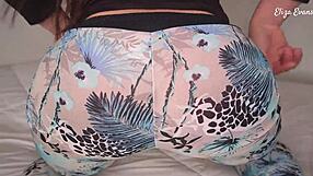 Big-ass prostitute Eliza Evans undresses for Tinder date creampie