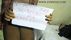 Verification video for amateur solo masturbation session