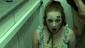 Degradation Slut Siren Licks Cum Off Her Boot