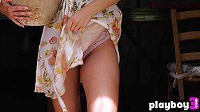 cute brunette elilith noir dancing and posing naked after hot stiptease