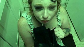 Degradation Slut Siren Licks Cum Off Her Boot