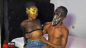 nixie soft bent over for a hardcore doggystyle pounding by black stud.