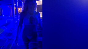 Festival slut rides big cocks at rave party