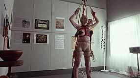 rebel rhyder sucks cock and eats ass in bondage threesome!