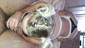 Cheating wife begs him to ditch the condom and cum inside her wet pussy. Petite teen 18+ babe gets deepthroat action too