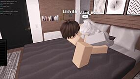 me follo a una fan virgen en roblox y me corro muchas veces dentro de ella litfrith