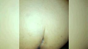 Casero a nalgona whipping and anal fucking