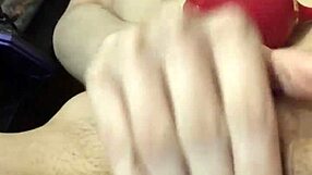 Muscular amateurs play with swollen wet pussy and juicy asshole close-up