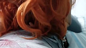 I Passionately Give My Stepbrother A Handjob And Show Him My Natural Tits