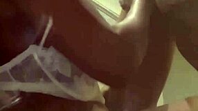 snuck off to give sloppy blowjob with cum facial