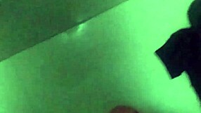 A guy jerks off in the bathroom during a casual day