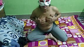 Is Shikha using that vibrator on her wet pussy?