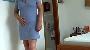 on the beach i recorded my stepmom getting dressed after fucking