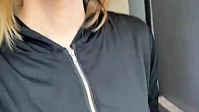 Asian ladyboy Lexi Faith in summer vlog with stockings and outdoor crossdressing