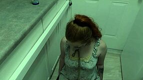 Degradation Slut Siren Licks Cum Off Her Boot