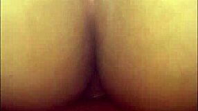 fat brunette sucks monster cock bent over