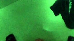 A guy jerks off in the bathroom during a casual day