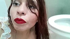 Ginger Paris As Sexy Princess Rubbing Her Pussy Intensely!