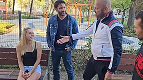 Christen Courtney 3 On 1 Dp Gagging Deepthroat Ass To Mouth Rough Sex Cum In Mouth